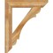 Ekena Millwork Olympic Slat Rough Sawn Bracket, Western Red Cedar, 6"W x 36"D x 44"H BKT06X36X44OLY06RWR - alternate 4